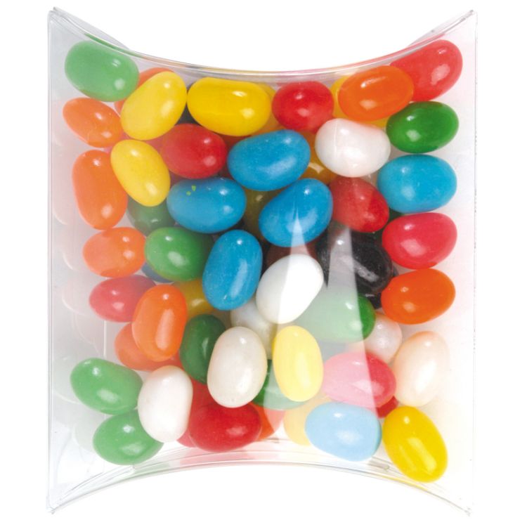Picture of Assorted Colour Mini Jelly Beans in Pillow Pack
