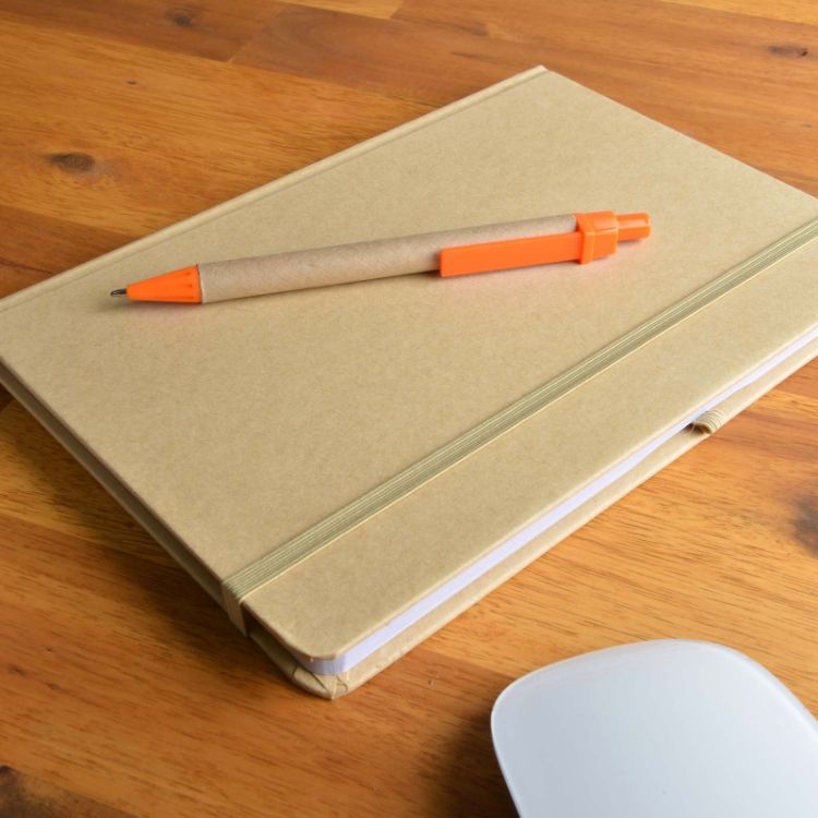 Picture of Venture A5 Natural Notebook / Matador Pen