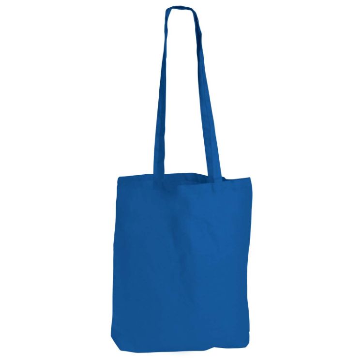 Picture of Coloured Cotton Long Handle Bag