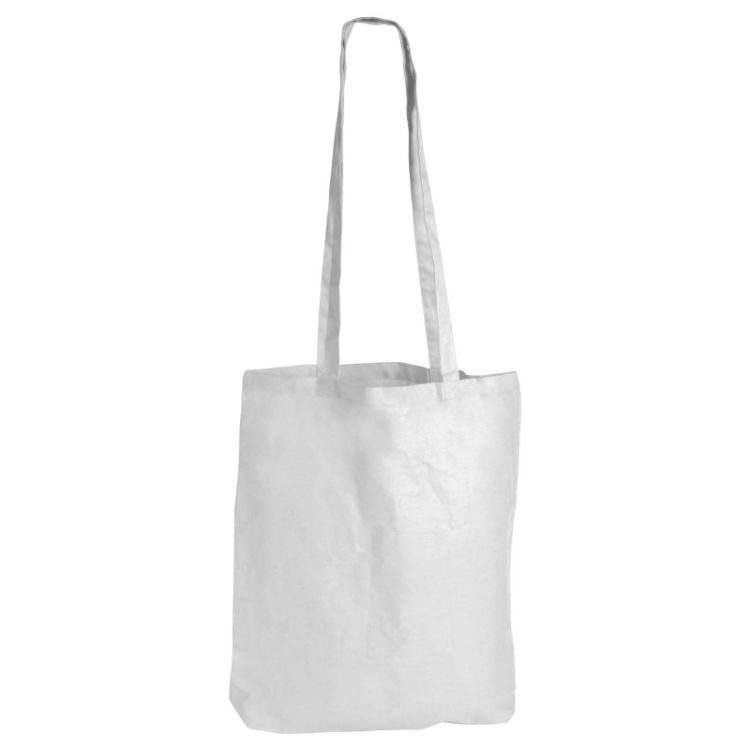 Picture of Coloured Cotton Long Handle Bag