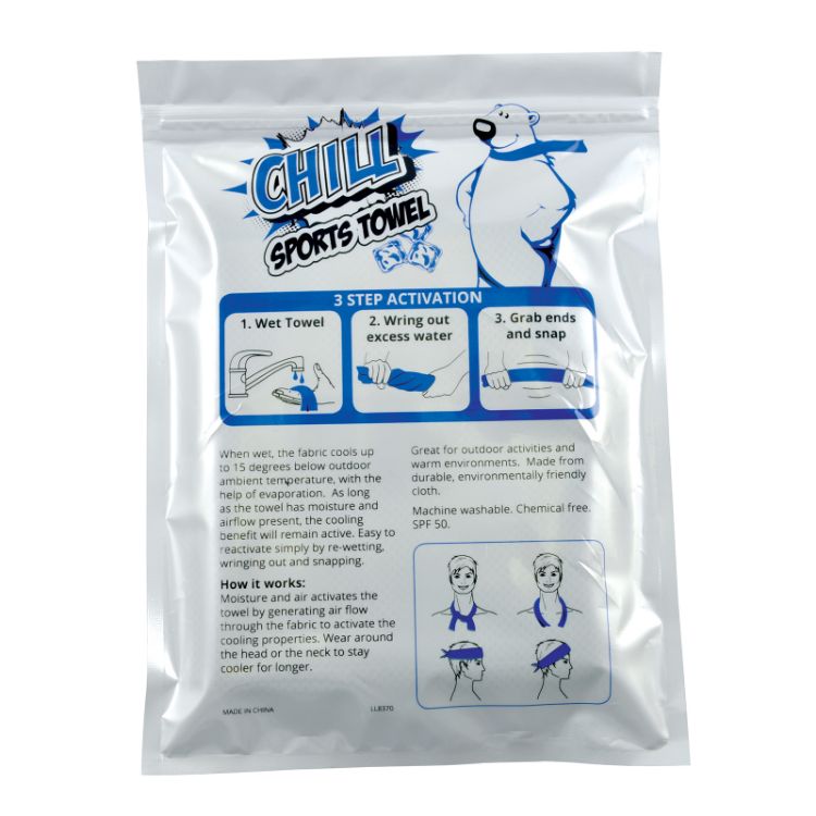 Picture of Chill Cooling Towel in Pouch