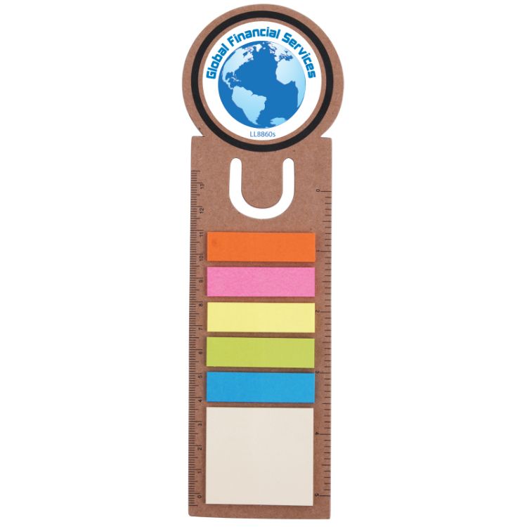 Picture of Circle Bookmark / Noteflag Ruler 