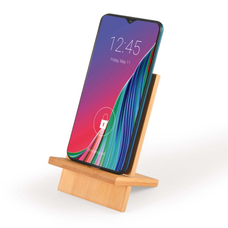 Picture of Apollo Bamboo Phone Stand
