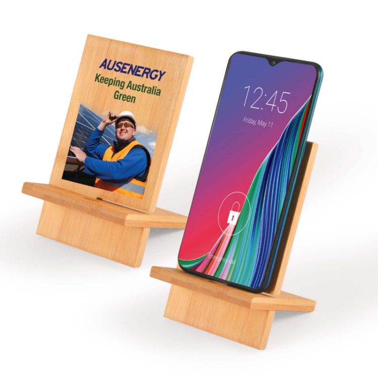 Picture of Apollo Bamboo Phone Stand