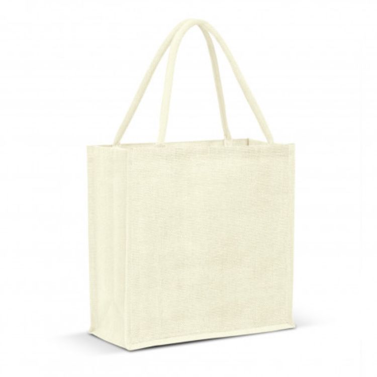 Picture of Monza Jute Tote Bag - Colour Match