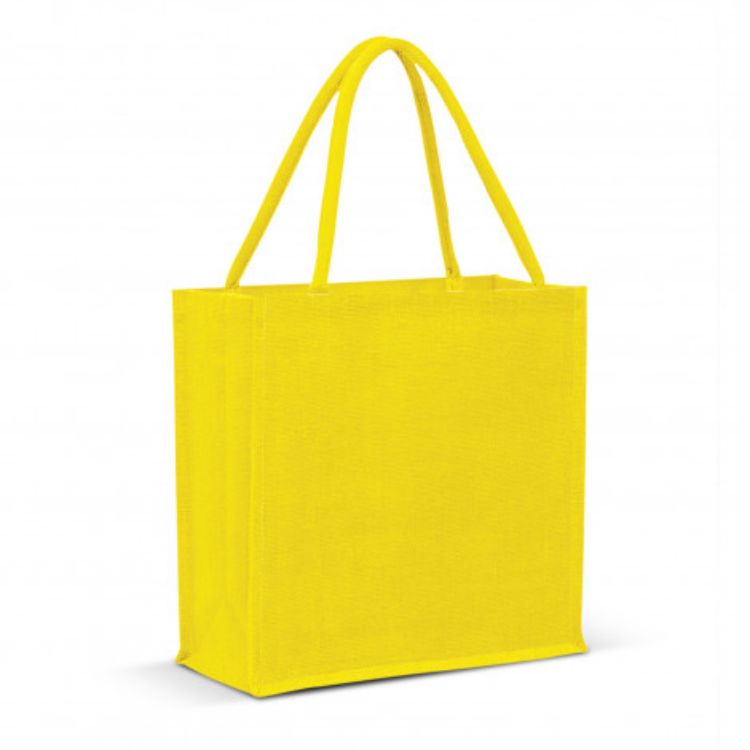 Picture of Monza Jute Tote Bag - Colour Match
