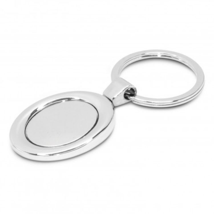 Picture of Oval Metal Key Ring