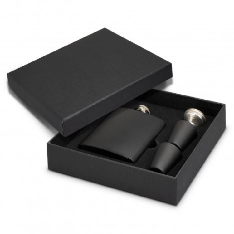 Picture of Dalmore Hip Flask Gift Set
