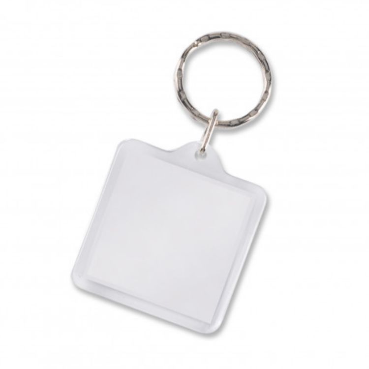 Picture of Lens Key Ring - Square 