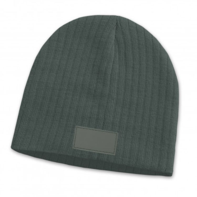 Picture of Nebraska Cable Knit Beanie with Patch