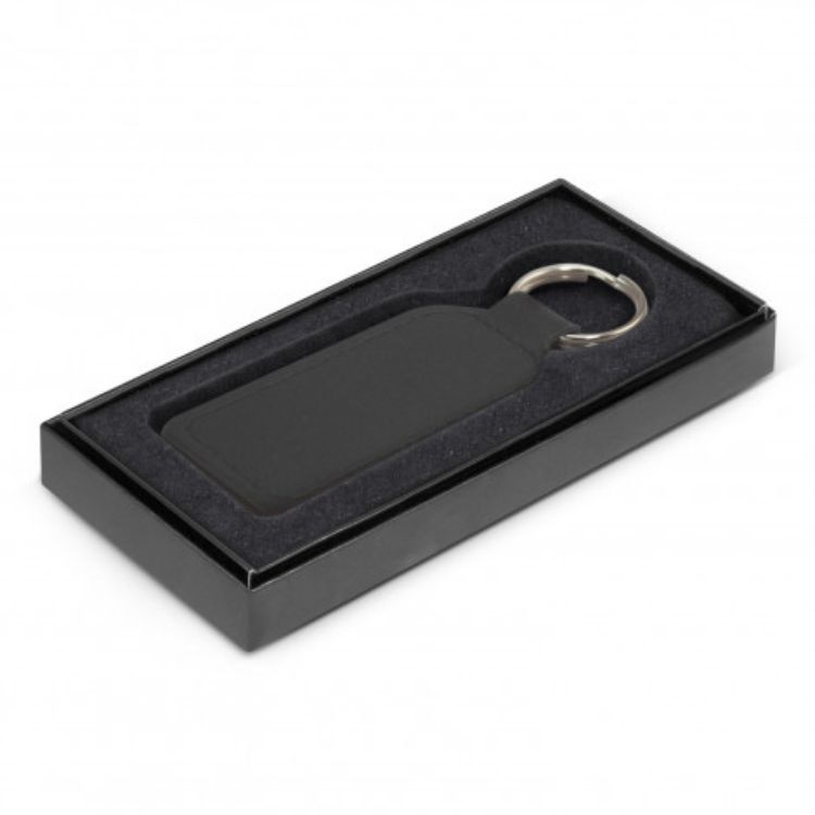 Picture of Prince Leather Key Ring  - Rectangle