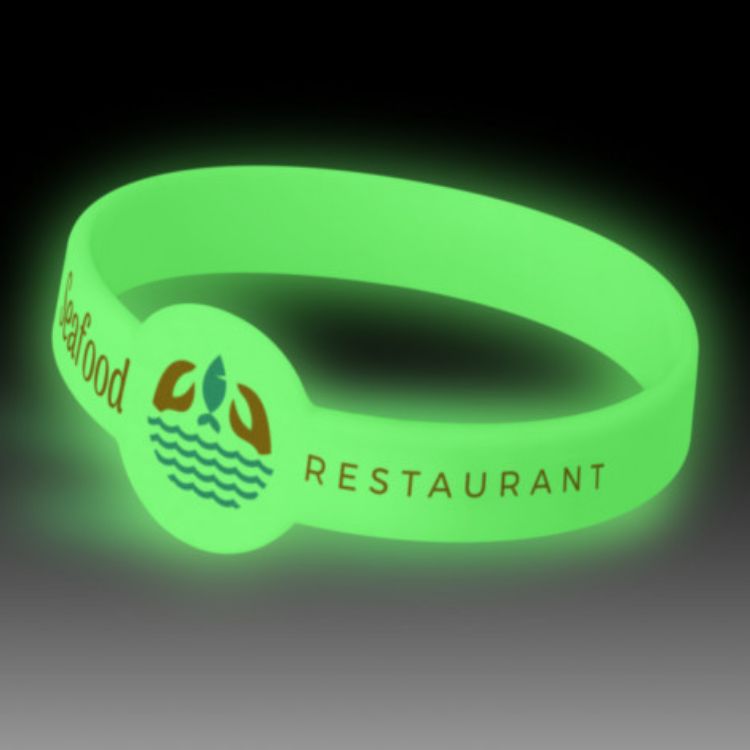 Picture of Xtra Silicone Wrist Band - Glow in the Dark