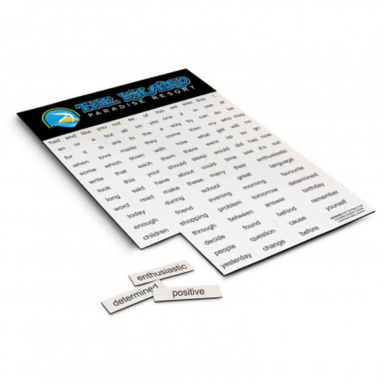 Fridge discount word magnets