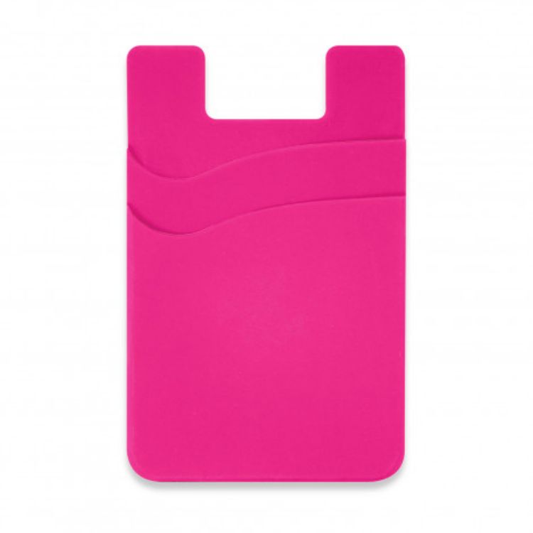 Picture of Dual Silicone Phone Wallet - Full Colour