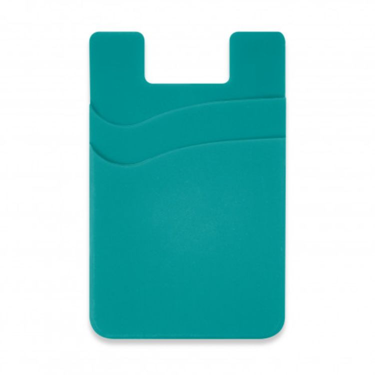 Picture of Dual Silicone Phone Wallet - Full Colour
