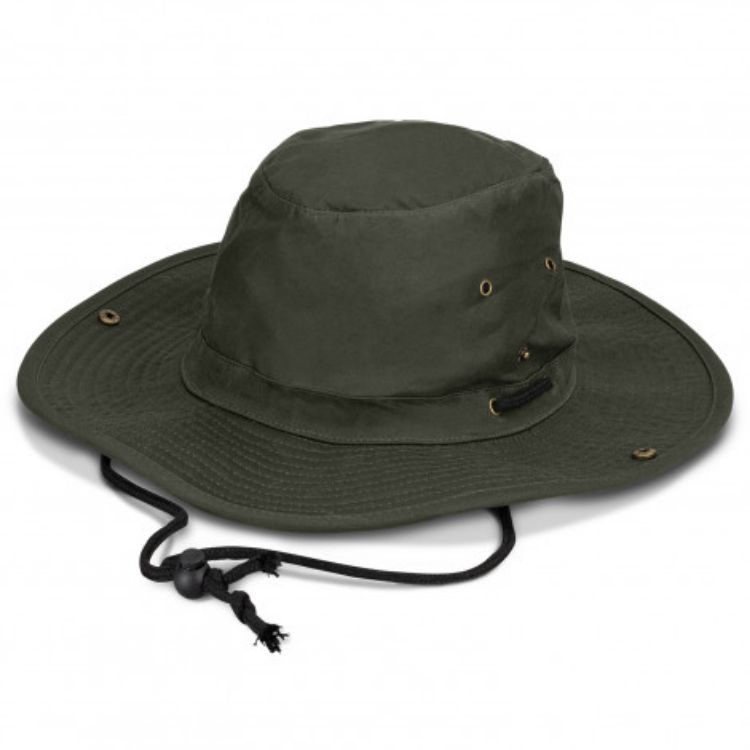 Picture of Oilskin Wide Brim Hat