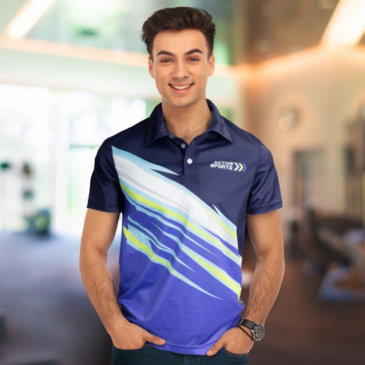Picture of Custom Mens Sports Polo