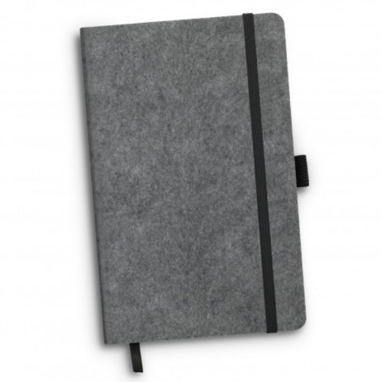 Picture of RPET Felt Hard Cover Notebook