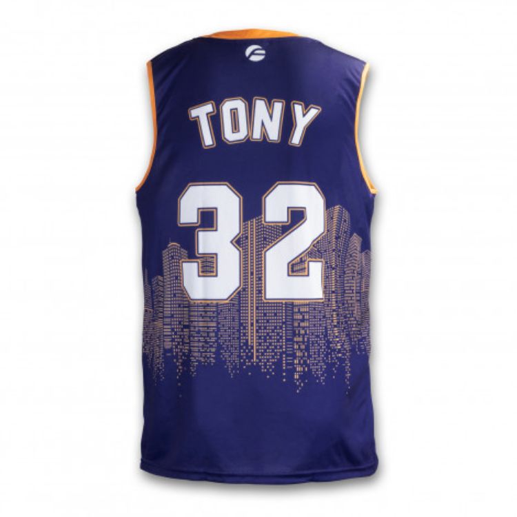 Picture of Custom Mens Basketball Top