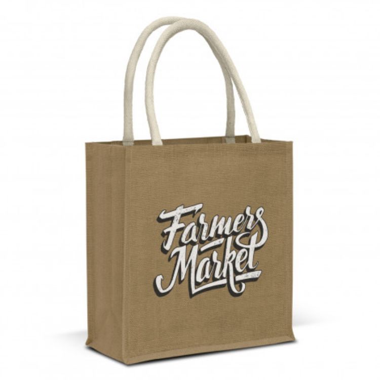Picture of Lanza Starch Jute Tote Bag