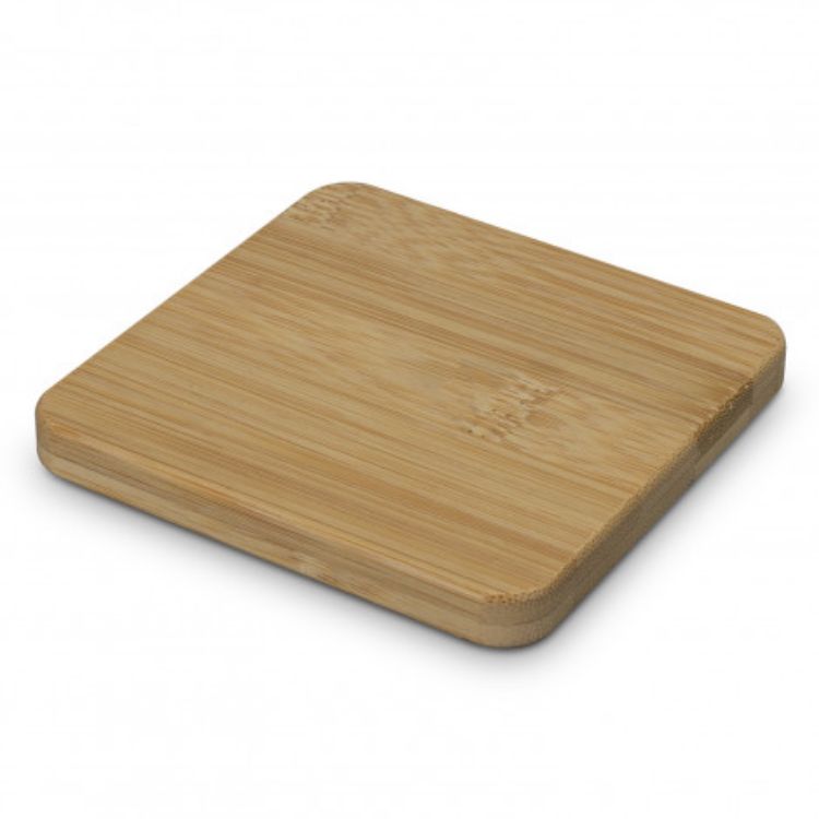 Picture of Bamboo Bottle Opener Coaster - Square