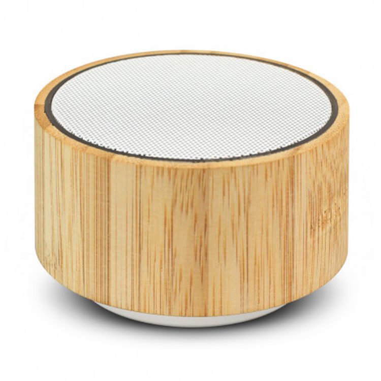 Picture of Bamboo Bluetooth Speaker - White