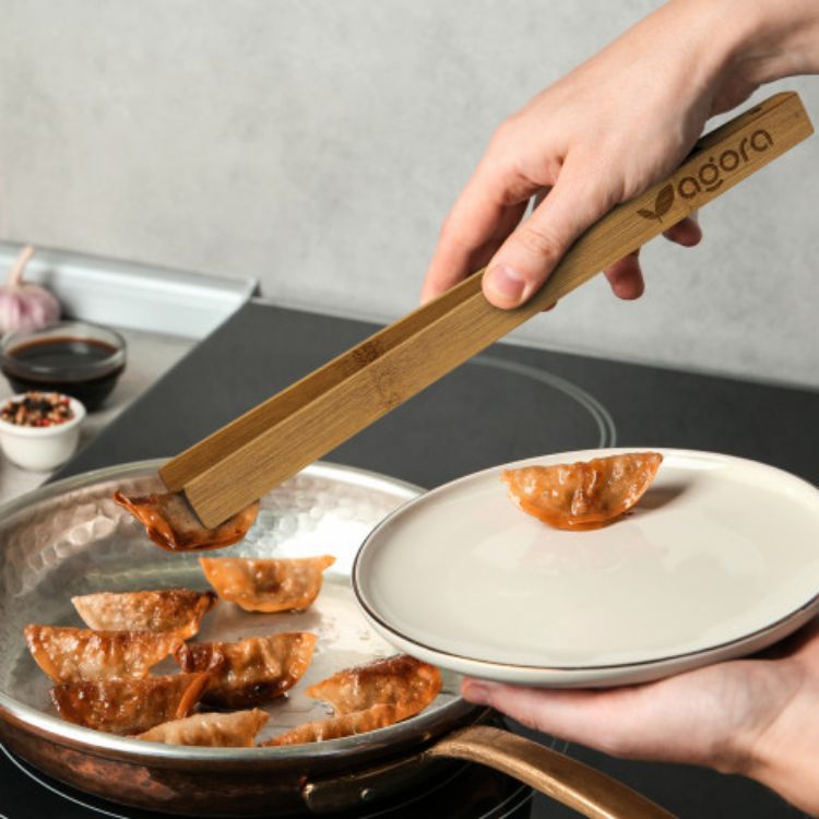 Picture of NATURA Bamboo Serving Tongs