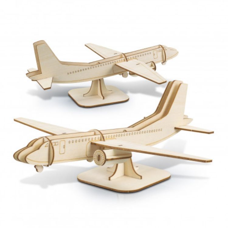 Picture of BRANDCRAFT Jet Plane Wooden Model
