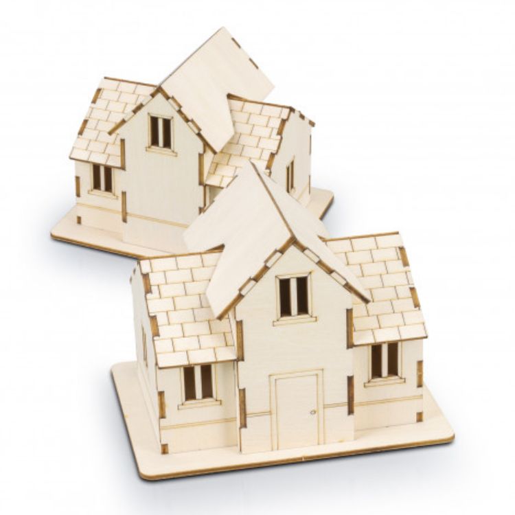 Picture of BRANDCRAFT House Wooden Model