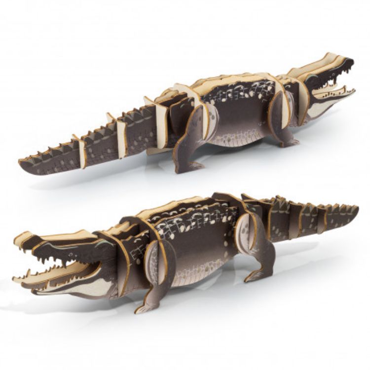 Picture of BRANDCRAFT Crocodile Wooden Model