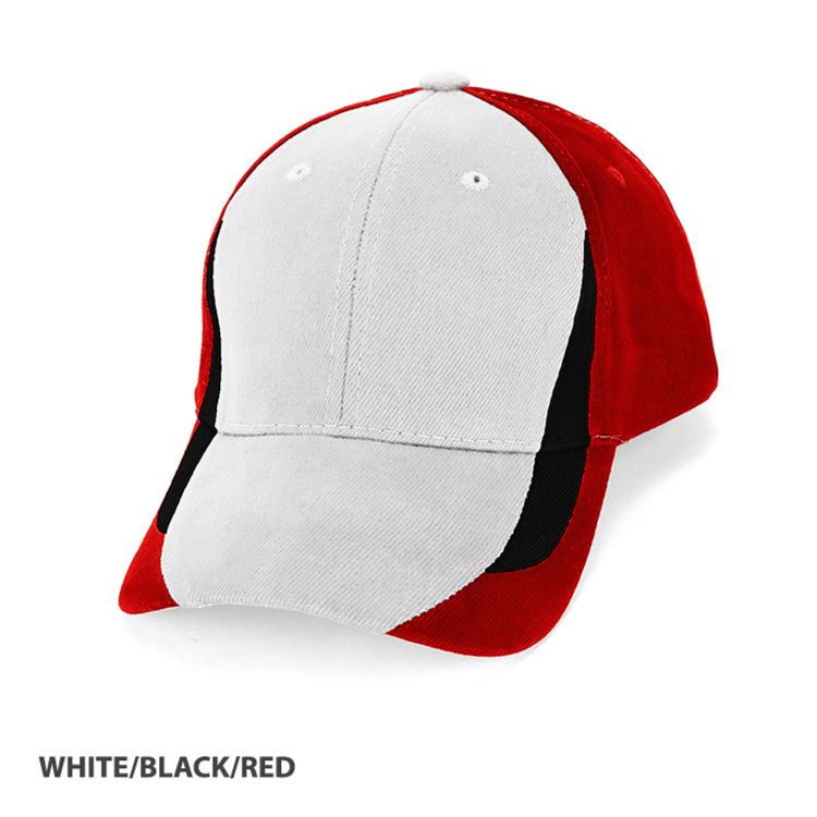 Tribeca HBC 3Tone Design Cap - white/black/red