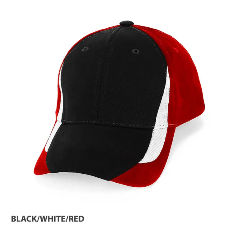 Tribeca HBC 3Tone Design Cap - black/white/red