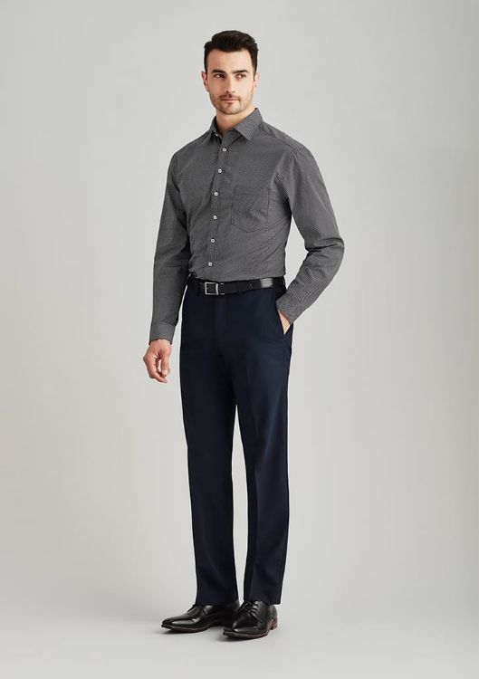 Picture of Mens Comfort Wool Stretch Adjustable Waist Pant