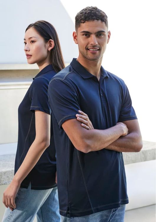 Picture of Mens Dart Short Sleeve Polo