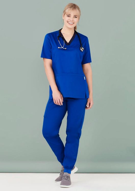 Picture of Womens Riley Stretch Scrub Top