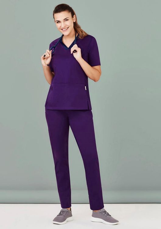 Picture of Womens Riley Stretch Scrub Top