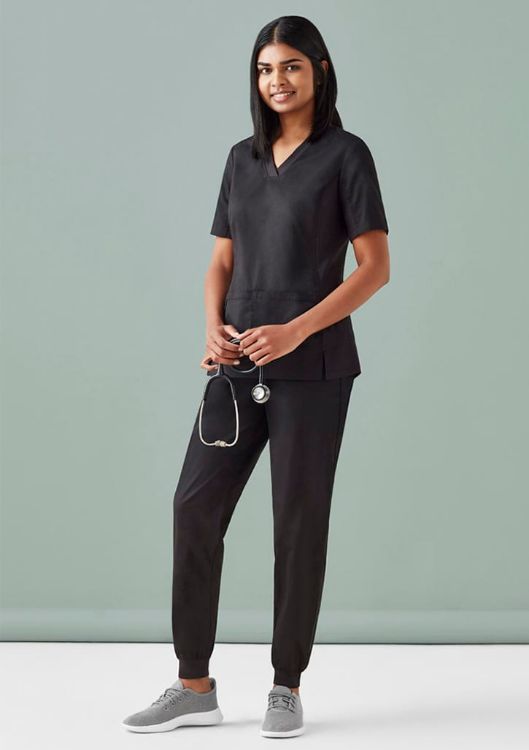 Picture of Womens Riley Stretch Scrub Top
