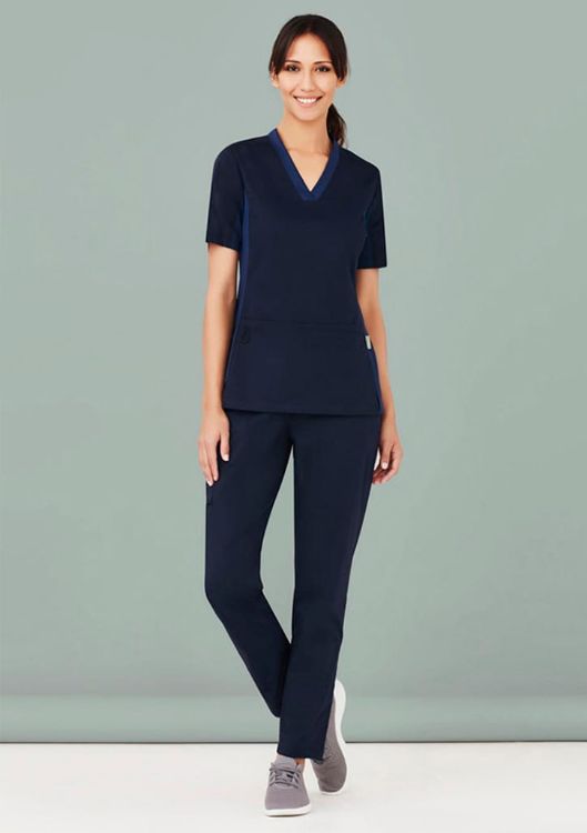 Picture of Womens Riley Stretch Scrub Top