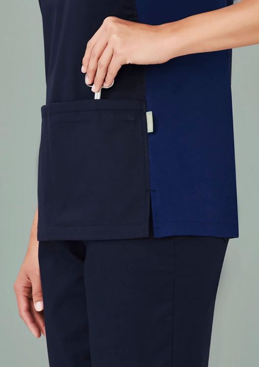 Picture of Womens Riley Stretch Scrub Top