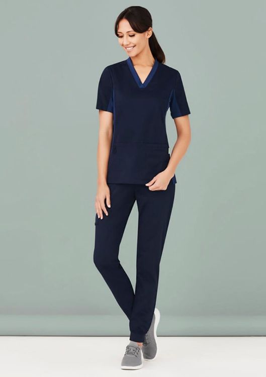 Picture of Womens Riley Stretch Scrub Top