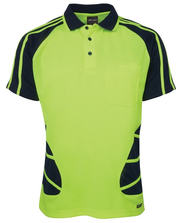Picture of JB's Hi Vis S/S Spider Polo