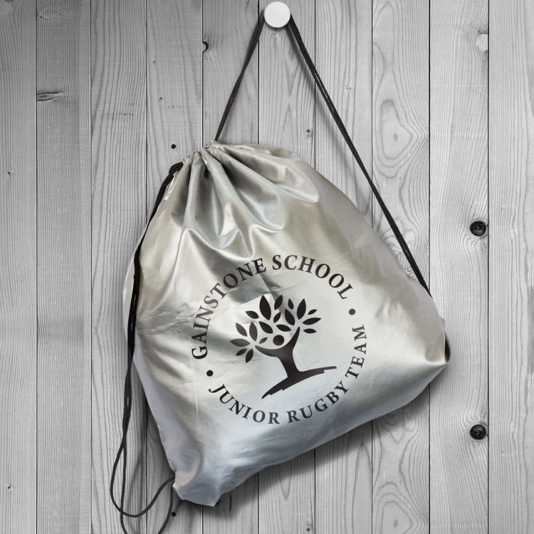 Picture of Titanium Drawstring Backpack
