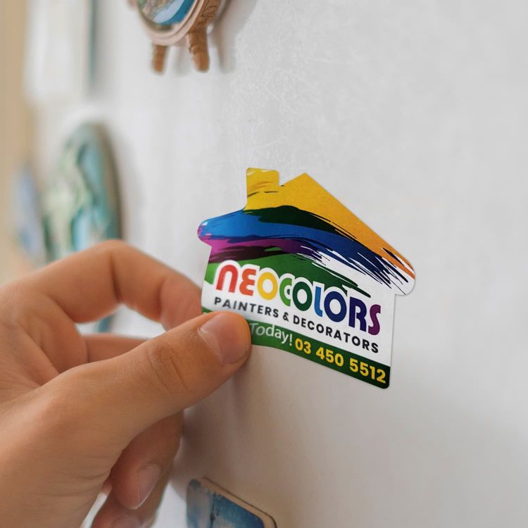 Picture of AD Labels 70 x 50mm - House Shaped