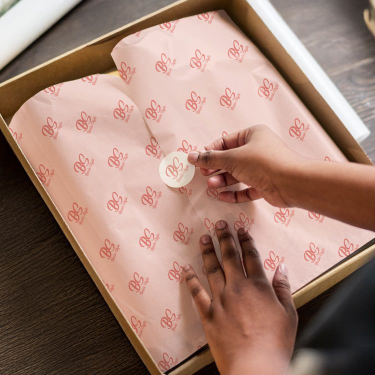 Picture of Tissue Paper with Envelope - Colour