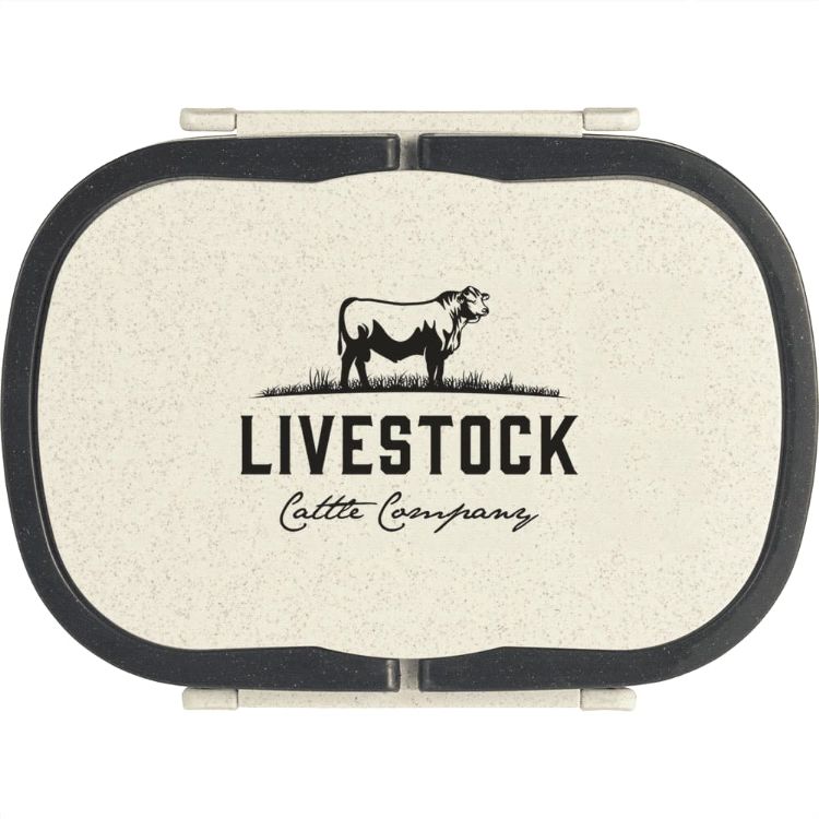 Picture of Plastic & Wheat Straw Lunch Box