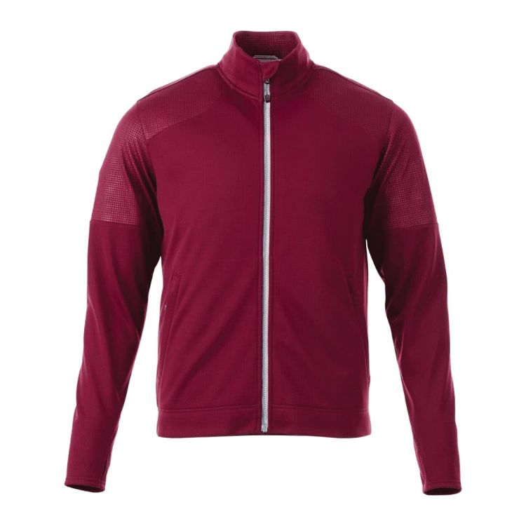 Picture of Men's Senger Knit Full Zip Performance Jacket w/ Thumb Holes