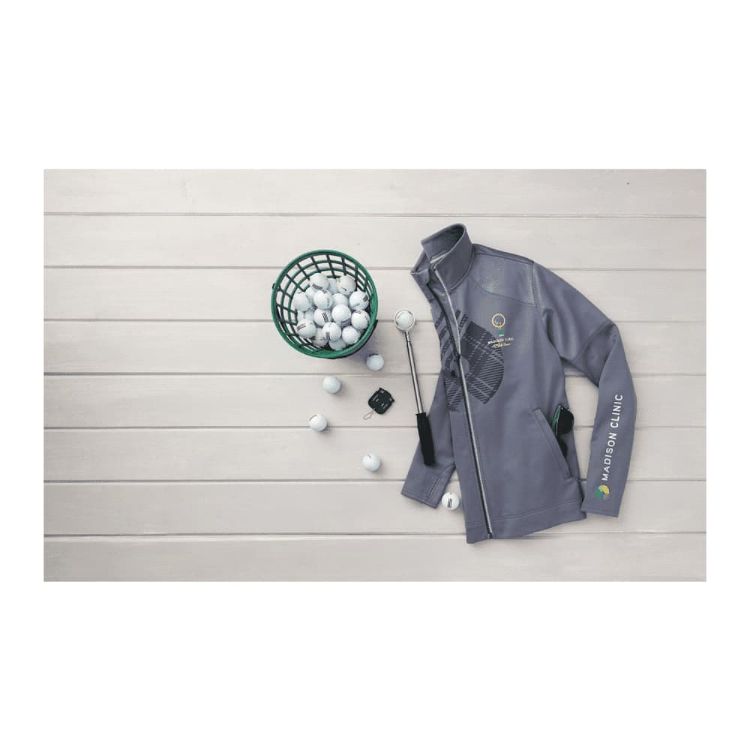Picture of Men's Senger Knit Full Zip Performance Jacket w/ Thumb Holes
