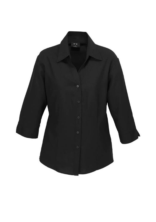 Picture of Oasis Ladies Plain 3/4 Sleeve Shirt