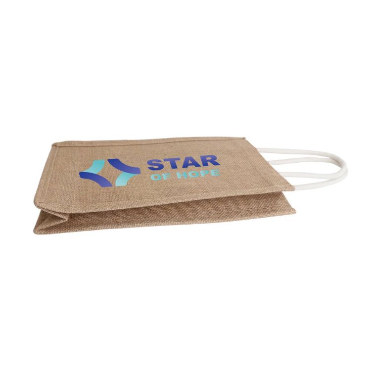 Picture of Jute Double Wine Carrier