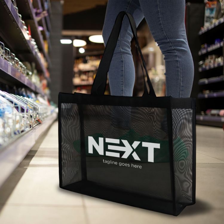 Picture of Transparent Mesh Tote Bag